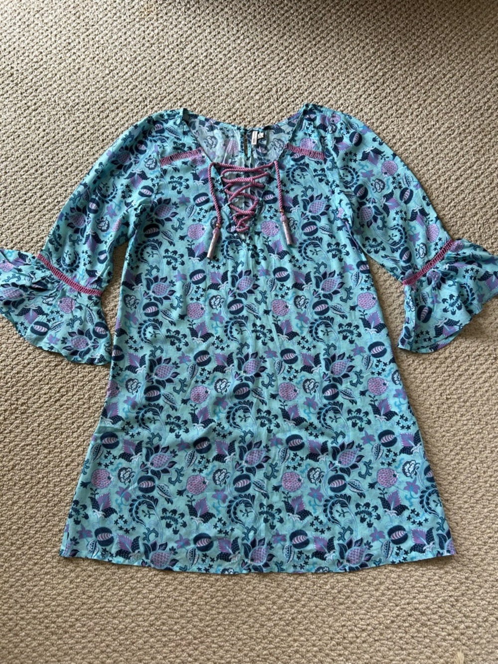 Nanette Lepore Tatum beach cover-up tunic dress